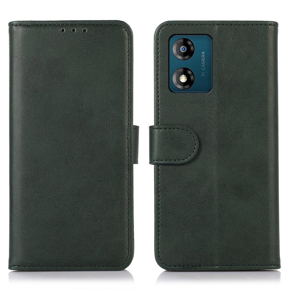 For Motorola Moto E13 4G Cowhide Texture Phone Stand Case PU Leather Wallet Phone Cover For Motorola Moto E13 4G Cowhide Texture Phone Stand Case PU Leather Wallet Phone Cover